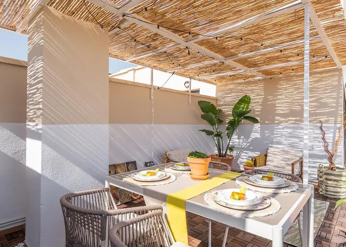 شقة Atico 2 Terrazas Junto Al Mar By Rent Me